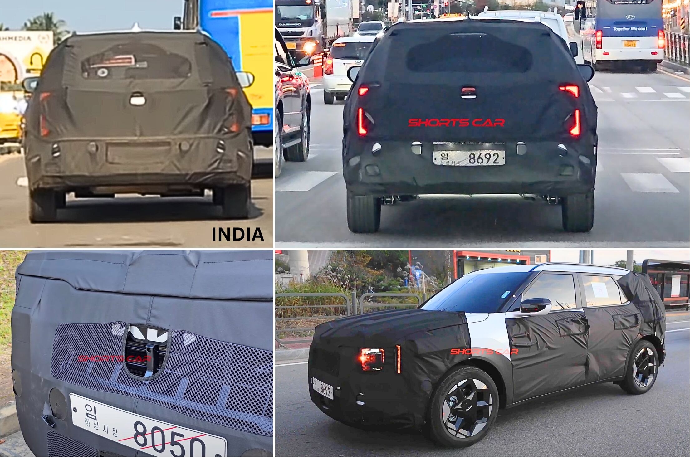 Next gen Kia Seltos spied in India for the first time